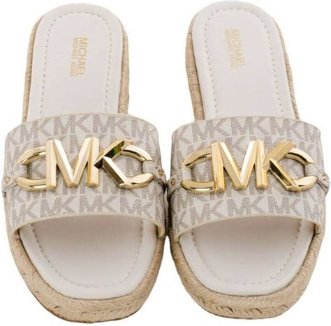 michael kors teenslippers|Michael Kors ladies slides.